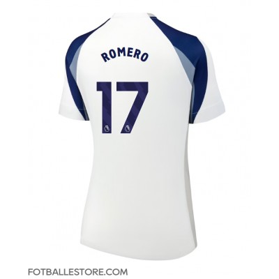 Tottenham Hotspur Cristian Romero #17 Hjemmedrakt Dame 2025-26 Kortermet Tottenham Hotspur Cristian Romero #17 Hjemmedrakt Dame 2025-26 Kortermet